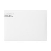 ザボヘミアン結婚サマーコレクション ラップアラウンドラベル (正面)