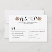 ザボヘミアン結婚サマーコレクション 招待状 (裏面)