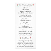 ザボヘミアン結婚サマーズコレクション – プログラム (裏面)