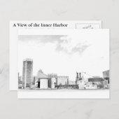 ザボルチモア内港 ポストカード (正面/裏面)