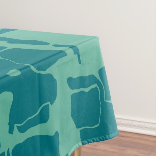 ザボルトブルー抽象芸術 テーブルクロス (インサイチュ)