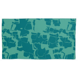 ザボルトブルー抽象芸術 枕カバー