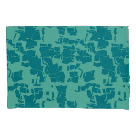 ザボルトブルー抽象芸術 枕カバー