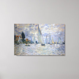 ザボーツレガッタアットアルジェンティーユ、by Claude Monet キャンバスプリント