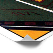 ザボートトレイン ポスター (角)