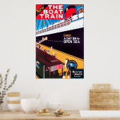 ザボートトレイン ポスター (キッチン)