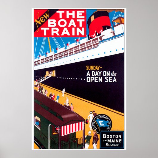 ザボートトレイン ポスター (正面)