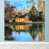 ザボートハウス キャンバスプリント (インサイチュ (ウッドフロア))