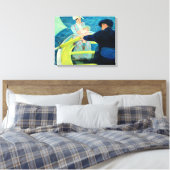 ザボートパーティーバイマリアクサット キャンバスプリント (インサイチュ (寝室))