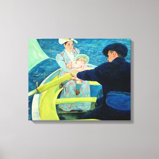 ザボートパーティーバイマリアクサット キャンバスプリント (正面)