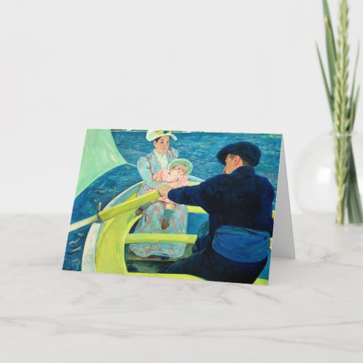 ザボートパーティーバイマリアクサット サンキューカード (正面)