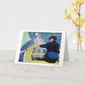 ザボートパーティーメアリーカッサット カード (黄色い花)