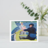 ザボートパーティーメアリーカッサット ポストカード (スタンド正面)