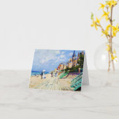 ザボードウォークアットトラウビルクロードモネ カード (黄色い花)