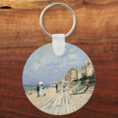 ザボードウォークアットトラウヴィルバイクロード・モネ キーホルダー (正面)