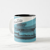 ザボーモン-建築家のマグ ツートーンマグカップ (正面左)