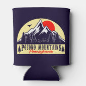 ザポコノスペンシルバニアPAマウンテンギフトレトロ 缶クーラー (裏面)