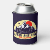 ザポコノスペンシルバニアPAマウンテンギフトレトロ 缶クーラー (缶裏面)