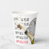 ザポップ・アートのコルクの真夜中紙カップ 紙コップ (裏面)