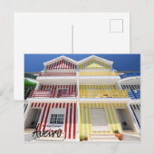 ザポト実在ルガル – アベイロ ポストカード (正面/裏面)