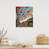 ザポルト実在ガルアゲダアンブレラスカイ ポスター (キッチン)