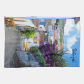 ザポルト実在ガル-オビドスの花 キッチンタオル (横)