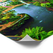 ザポルト実在ガル – マデイラ植物園 ポスター (角)