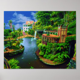 ザポルト実在ガル – マデイラ植物園 ポスター