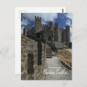 ザポル実在トガル – オビドスの暗い城 ポストカード (正面/裏面)