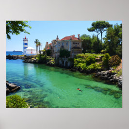 ザポル実在トガル – カスカイスでクーリング ポスター