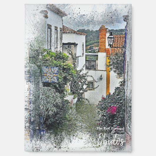 ザポル実在ト – オビドス マグネット (正面)