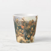 ザポロジアンコサックスの応答 – イリヤリピンスモール カフェラテマグ (正面)