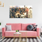 ザポロズィアン・コサックの応答 キャンバスプリント (インサイチュ (リビング))