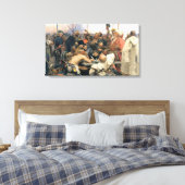 ザポロズィアン・コサックの応答 キャンバスプリント (インサイチュ (寝室))