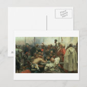 ザポロージェ書コサックスの手紙 ポストカード (正面/裏面)