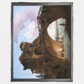 ザポンテサラーリオバイヒューバート・ロバート フリースブランケット (正面)