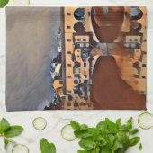 ザポンテヴェッキオカードポスターアクリルプリント キッチンタオル (折り畳み)