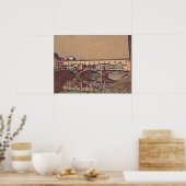 ザポンテヴェッキオカード ポスター (キッチン)