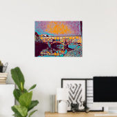 ザポンテヴェッキオカード ポスター (ホームオフィス)