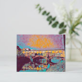 ザポンテヴェッキオカード ポストカード (スタンド正面)