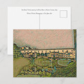 ザポンテヴェッキオカード ポストカード (正面/裏面)