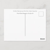 ザポンテヴェッキオカード ポストカード (裏面)