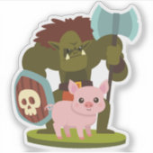 ザポークオーク シール (正面)