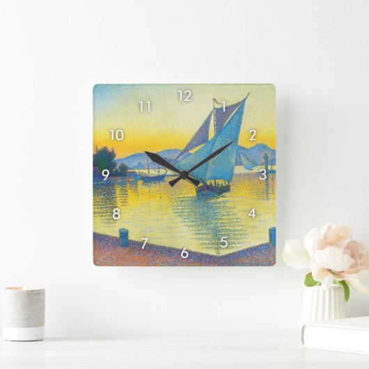 ザポートアットサンセットサイナック スクエア壁時計 (ホーム)
