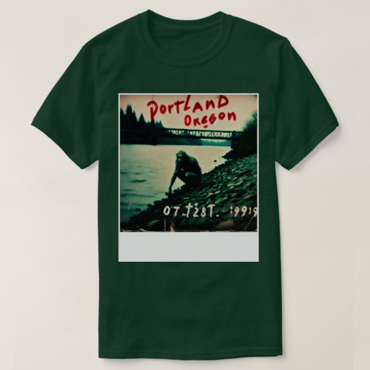 ザポートランドクリプチド Tシャツ (デザイン正面)