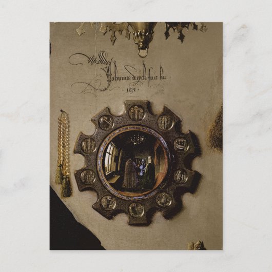 ザポートレートのジョバンニ・アーノルフィニ ポストカード (正面)