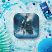 ザポーラパジャ表現マ ペーパープレート (パーティー)