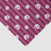 ザポーラ表現 |サンタストライプのクロースのパターン 薄葉紙 (詳細)