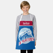 ザポーラ表現 |トレインバッジ エプロン (着用した状態)