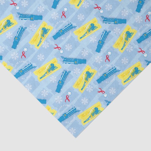 ザポーラ表現 |レトロ列車とチケットパターン 薄葉紙 (詳細)